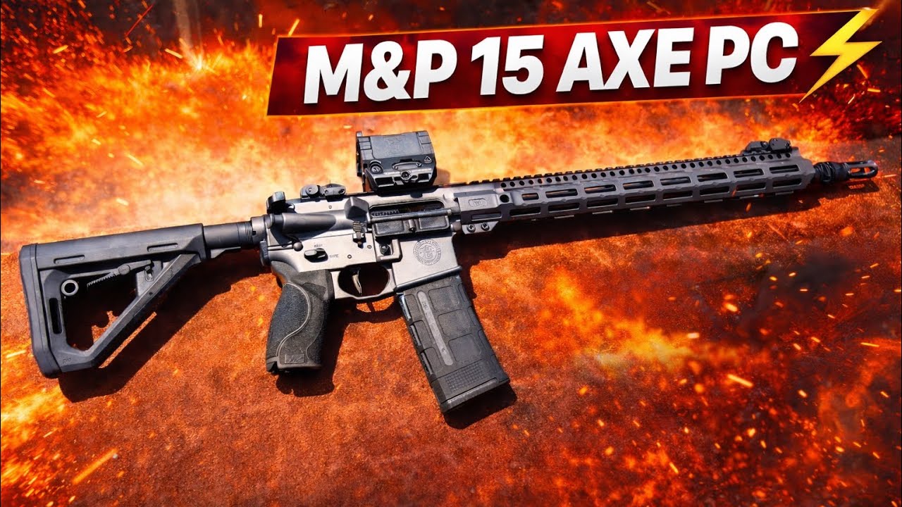 Smith & Wesson M&P-15 AXE PC &mdash; винтовка AR, которую вы не ожидали увидеть.