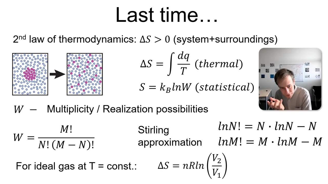 Thermodynamics 4: Free Energy 1