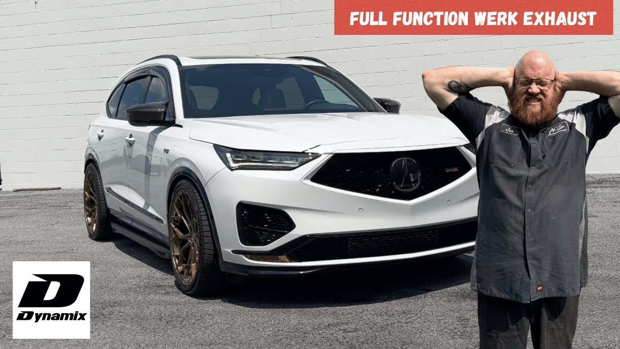 2023 Acura MDX Type S Full Function Werk Exhaust
