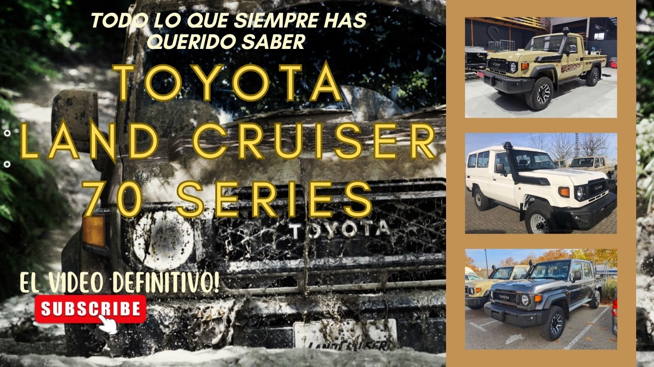 Todo lo que siempre has querido y necesitado saber sobre Toyota Land Cruiser 70: Historia, Modelos,