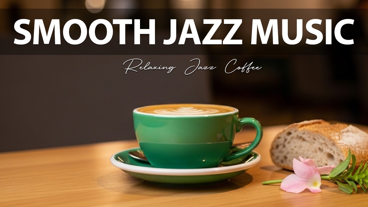 Smooth Jazz Music ☕ Relaxing Jazz Music with Relaxing Jazz & Bossa Nova Piano for Great Mood