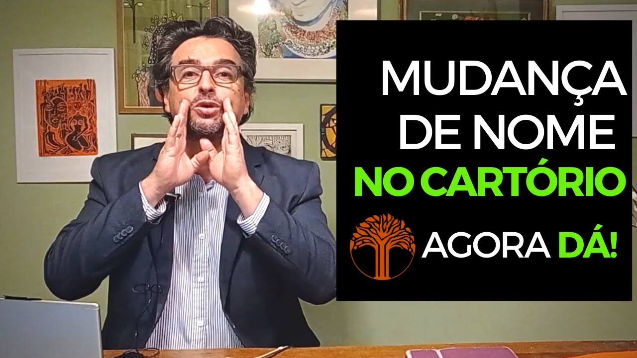 Como mudar de nome no cartório - alterações pela Lei 14.382/2022