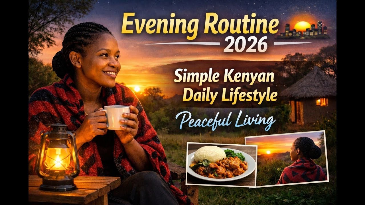 Evening Routine 2026 🌆 | Simple Kenyan Daily Lifestyle | Peaceful Living