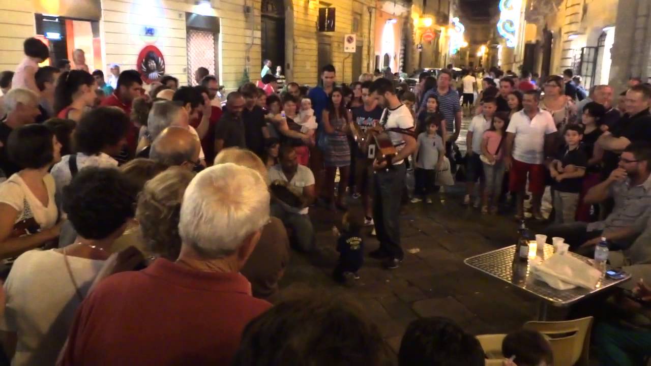 Small Boy tambourine, Galatina, Italy