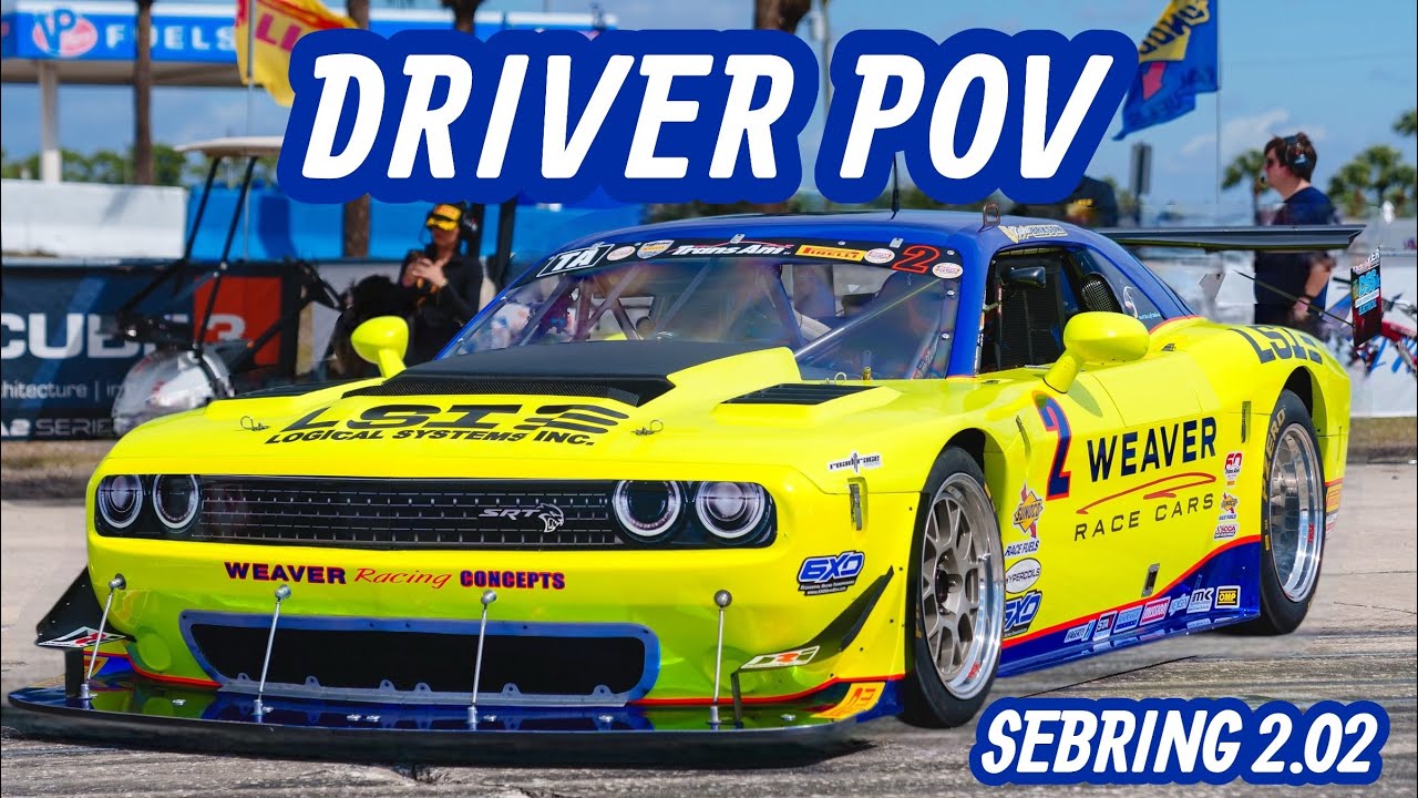 Drivers POV around SEBRING 2.02 ONBOARD