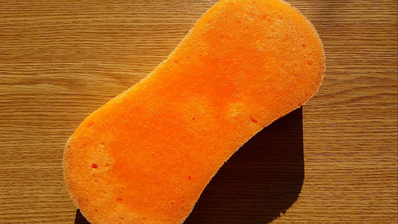 Frozen sponge tapping, squeezing & ripping |WATCH IN HD| ig @asmr_by_ann