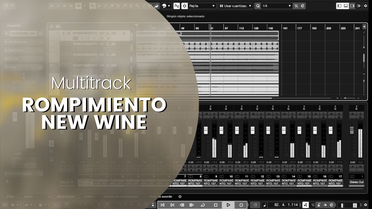 Rompimiento, New Wine - Cover Multitrack