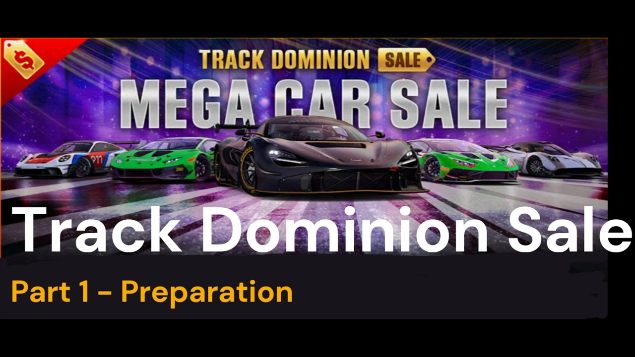 CSR2: Track Dominion Sale - Part 1: Overview / Preparation