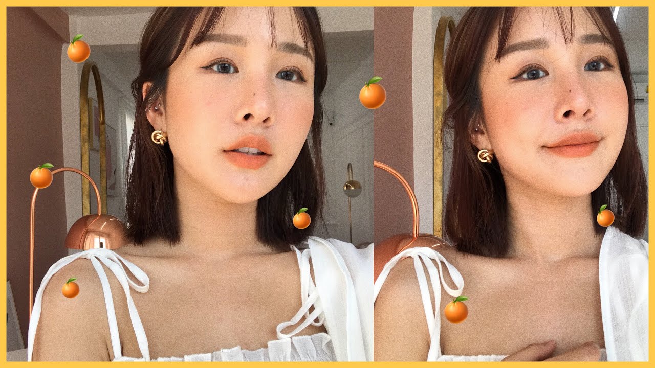 INSTAGRAM MAKEUP แต่งหน้าโทนส้มตามคำขอ!! 🍊✨ | Brinkkty