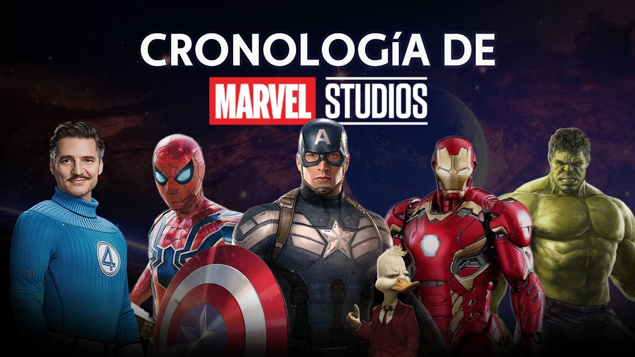 El UCM en ORDEN CRONOLÓGICO | UNIVERSO DE MARVEL 2026