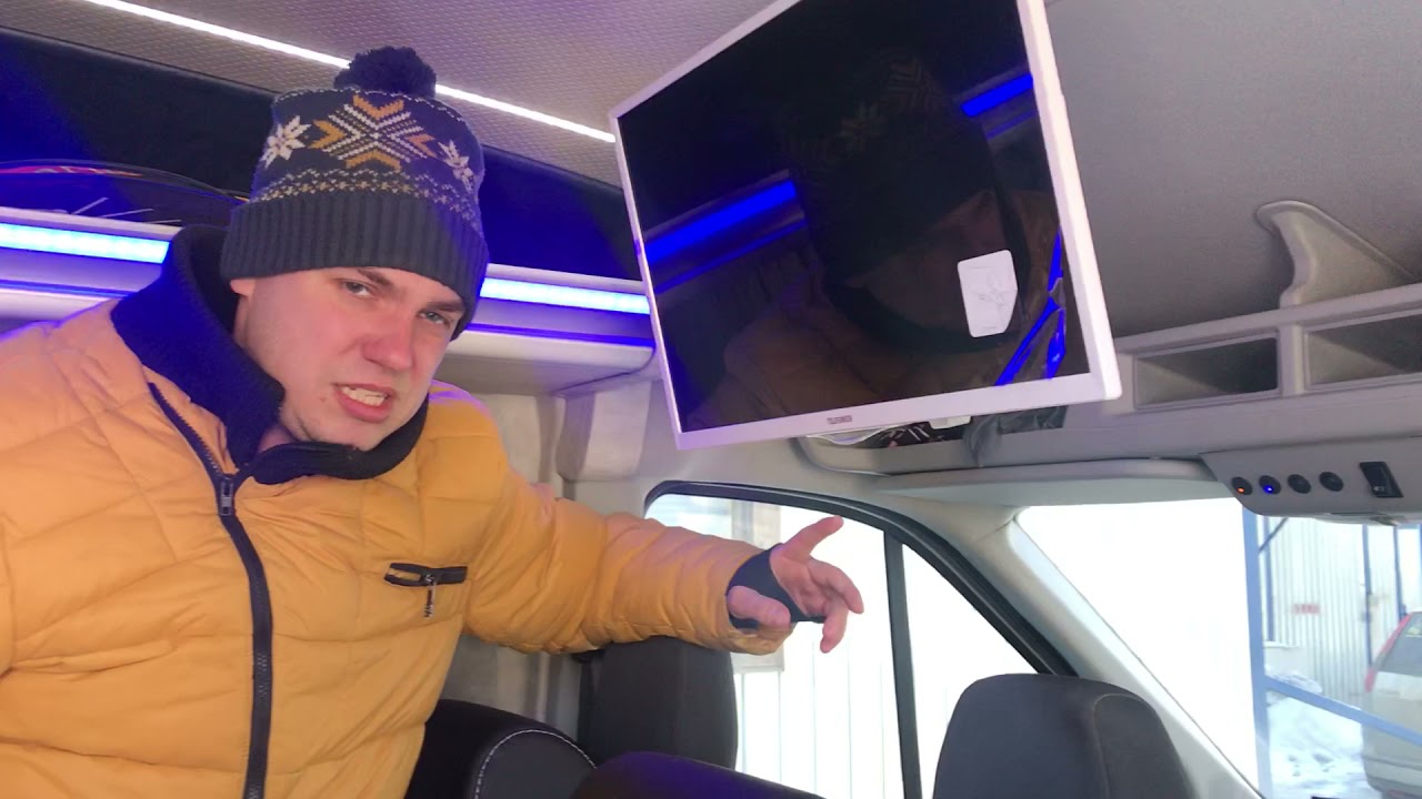 Форд Транзит L2H2 из штаного пассажирского в автомобиль для  дальних поездок большой  семьей