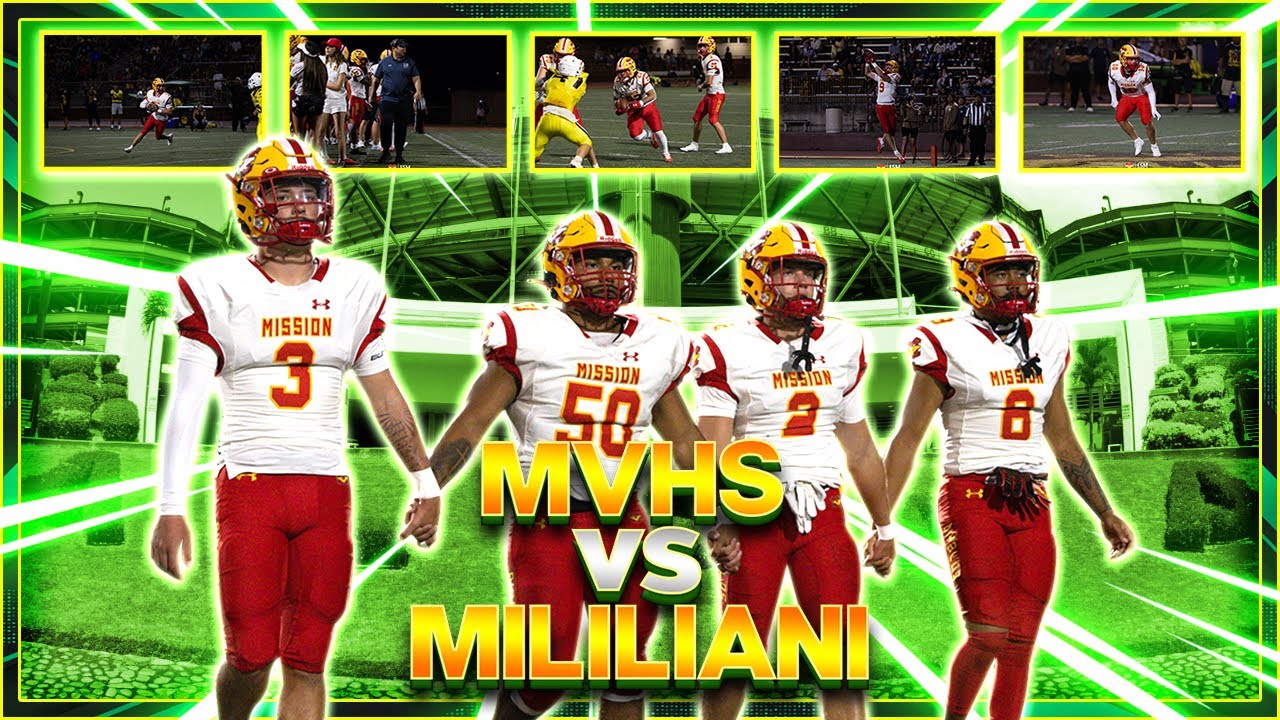 MISSION VIEJO FOOTBALL DOCU-SERIES: EP: 1- THE BEGINNING- DIABLOS VS MILILIANI TROJANS