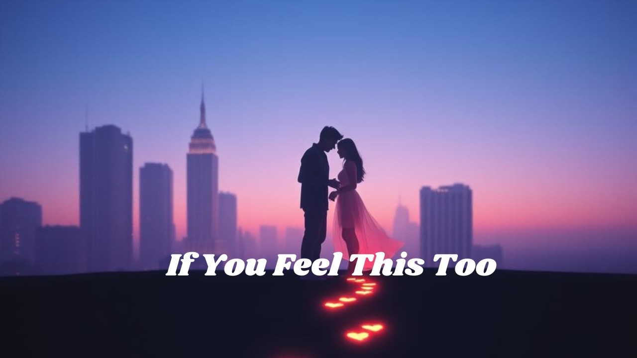 “If You Feel This Too”🤍English heart-touching song — soft, emotional, and deeply meaningful.