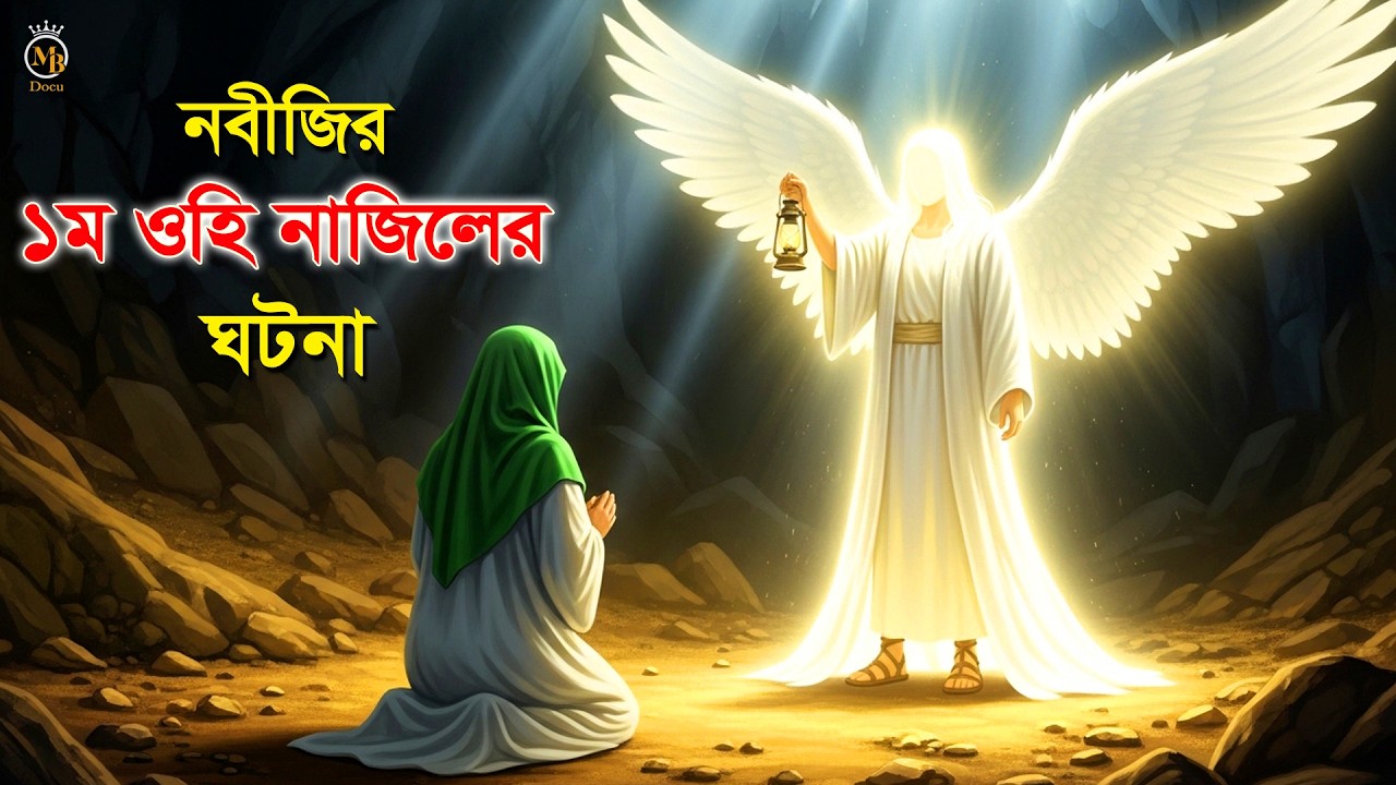 নবীজির ১ম ওহি নাজিলের ঘটনা - ইসলামিক কাহিনী Nobir Islamc Kahini