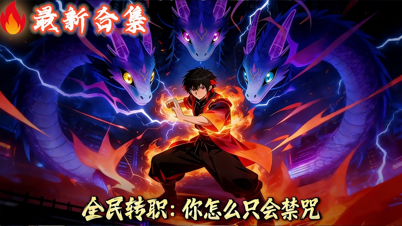 🔥《全民转职你怎么只会禁咒》第1~60集 | 被女友抛弃的 C 级废柴顾野，竟是 SSS 级禁忌之子！技能全变禁咒，打脸纨绔挫败阴谋，禁魔领域横扫强敌，成大夏希望！#热血动画集