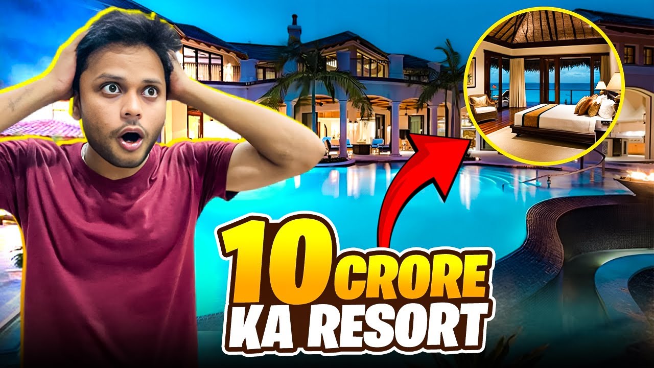 Rs.100,0000 luxury resort tour 😱 sare paise beach view k hn 🥰 Saad iqbal