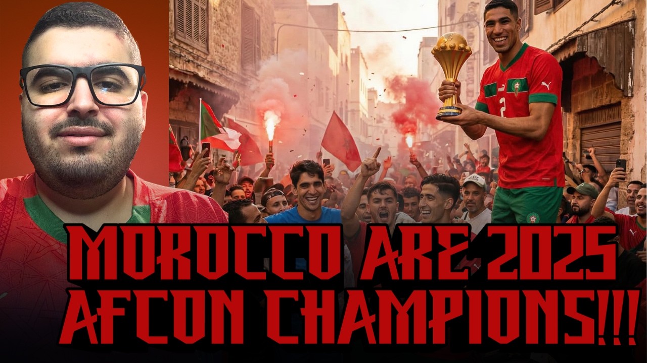 MOROCCO ARE AFCON CHAMPIONS OF 2025 NOW!!! 🇲🇦🏆😱💀