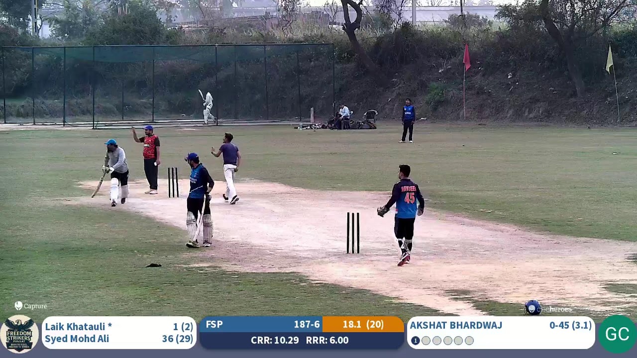 FREEDOM STRIKERS PHULAT vs Golden Cricket Club Mandi | Live - Muzaffarnagar crossline cirket stadi…