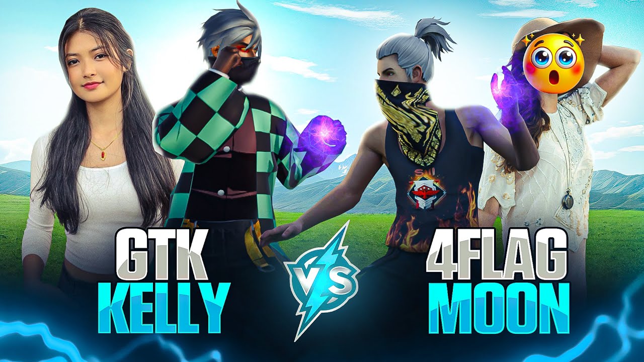 4FLAG Gamer & HIS WIFE vs Kelly & GTK111 😈🌎 Best Match Ever 😰