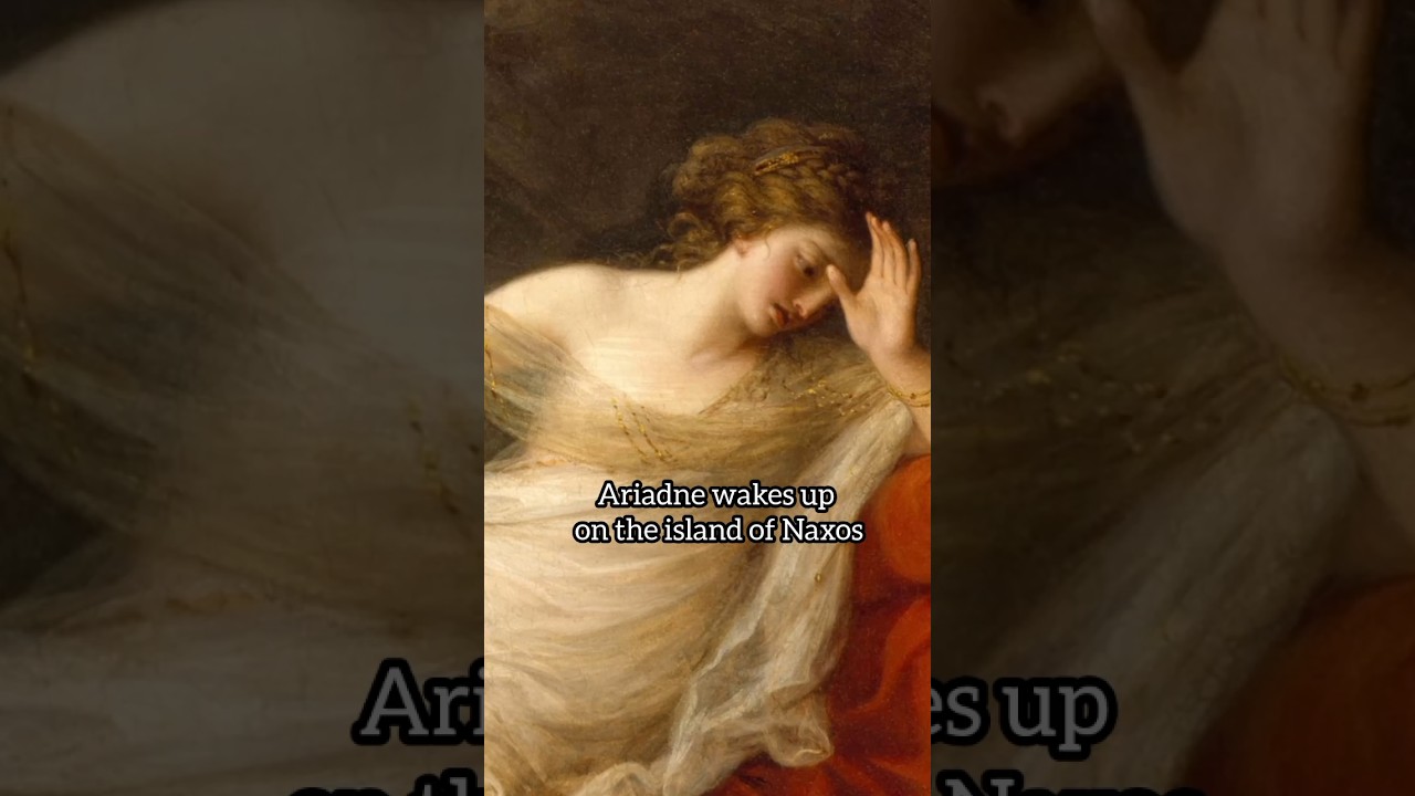 Ariadne Abandoned by Theseus by Angelica Kauffman, 1774 #painting #history #naturelandscape