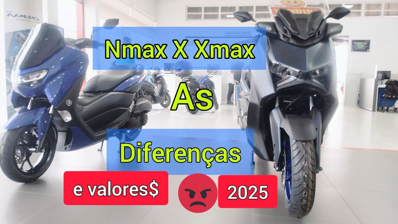 Nmax 2025 VS Xmax 2025 Qual vale mais apena?