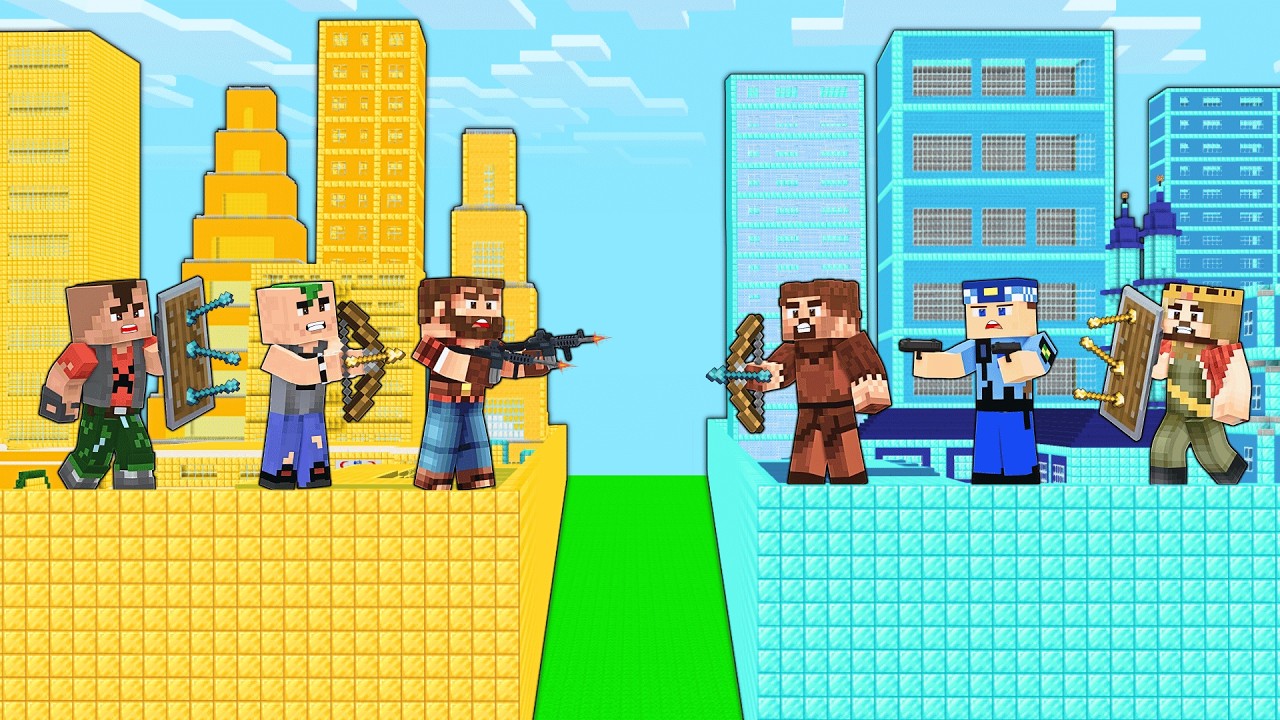ELMAS ORDU VS ALTIN ORDU! 😱 - Minecraft
