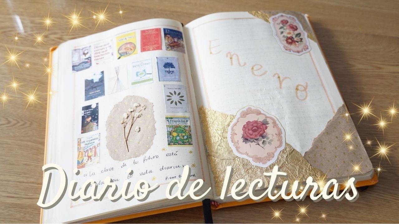 Reading journal enero ✨📚✂️💖 | Muchos libros