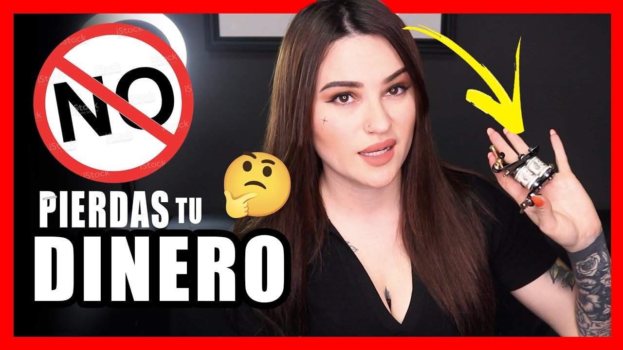 Cual es la MEJOR MAQUINA para EMPEZAR a TATUAR 🤔? Tatuadora lo revela 👀