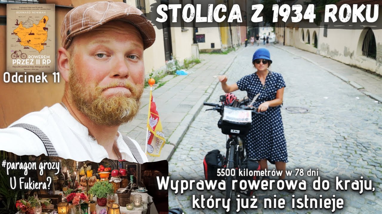 Rowerowa Warszawa | odwiedzamy atrakcje stolicy z książki z 1934 roku!