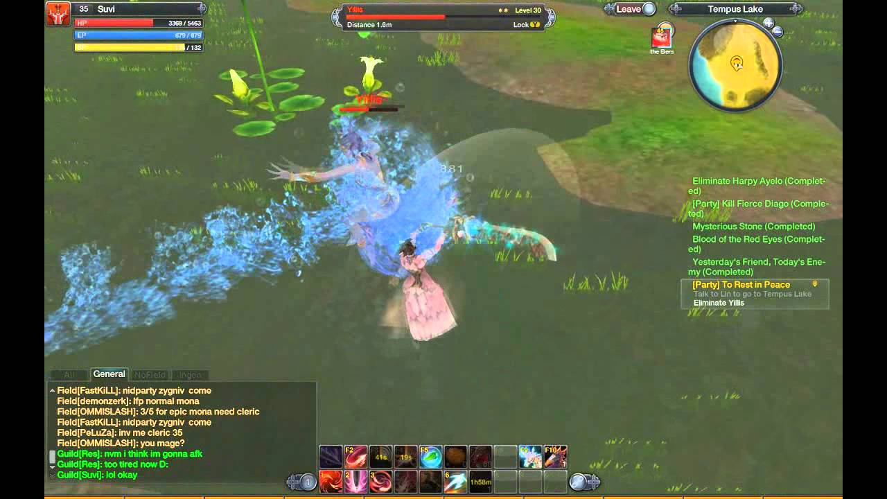 【RaiderZ】 Yillis Solo - Berserker 【Suvi】