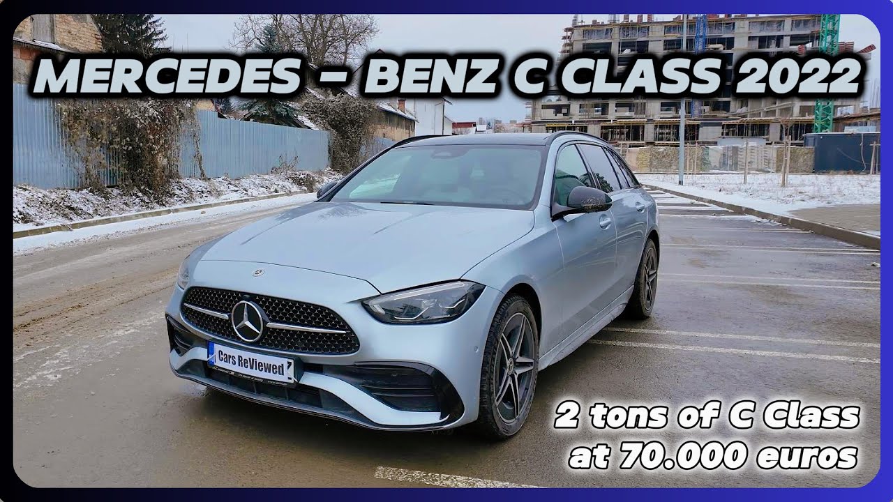 Mercedes-Benz C300e 2022. 2 tons for 70,000 euros. Full review