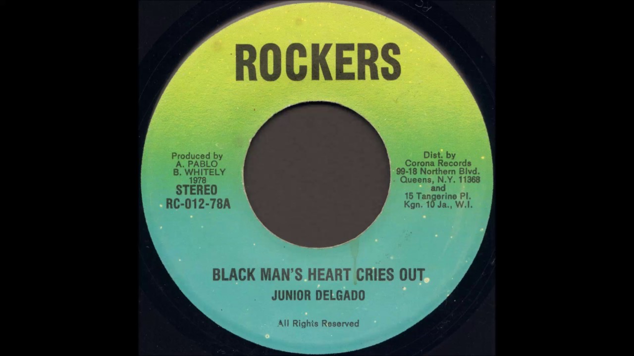 Junior Delgado ‎- Black Man's Heart Cries Out