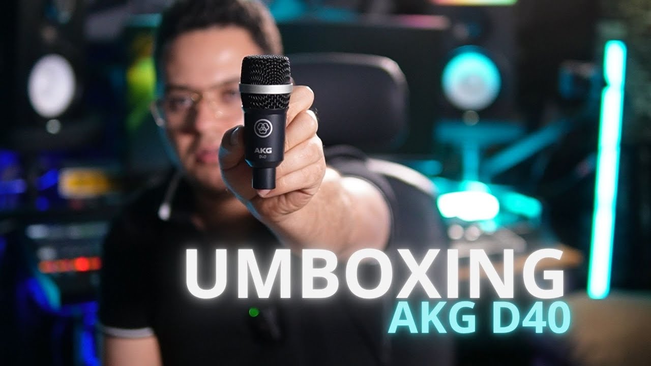 AKG D40 UMBOXING