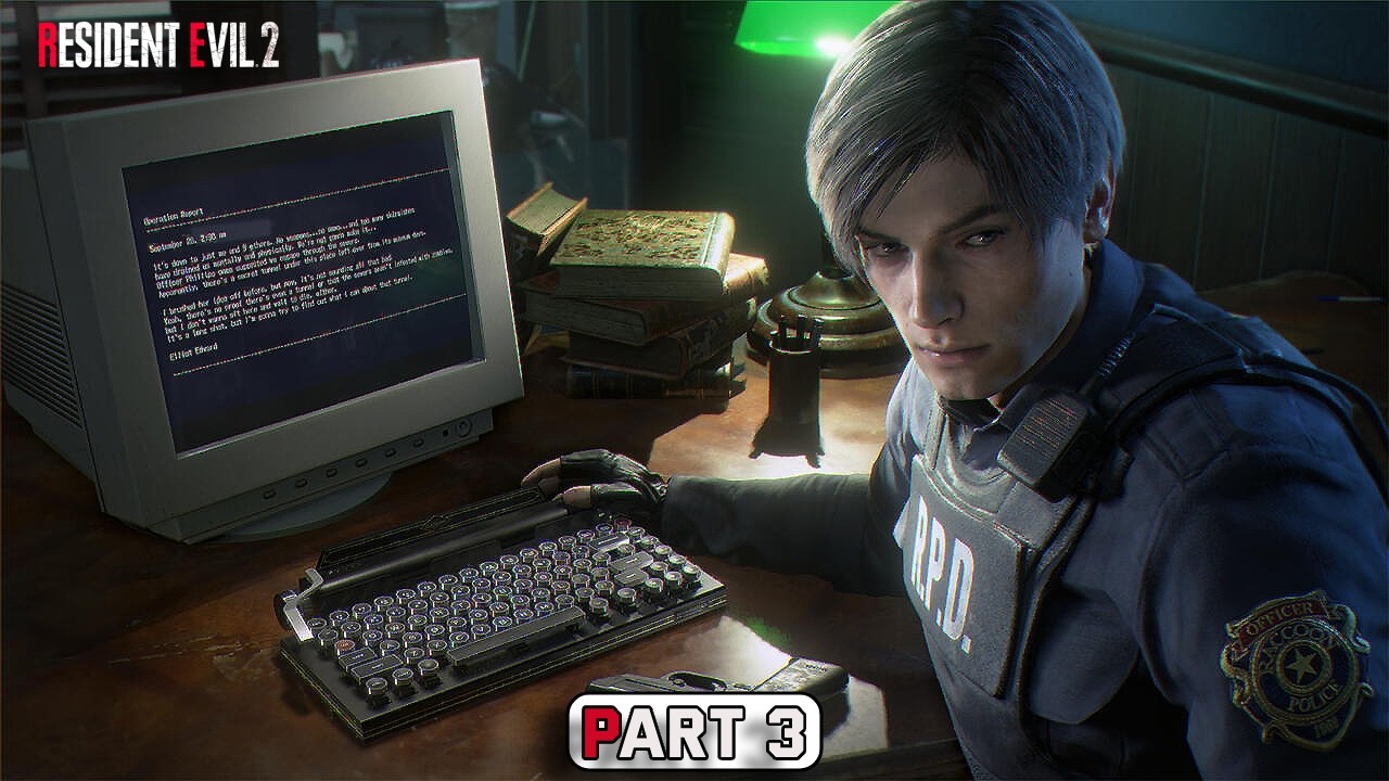 Resident Evil 2 Remake (Leon A) | Gameplay Walkthrough | (Part 3) | (No Commentary)