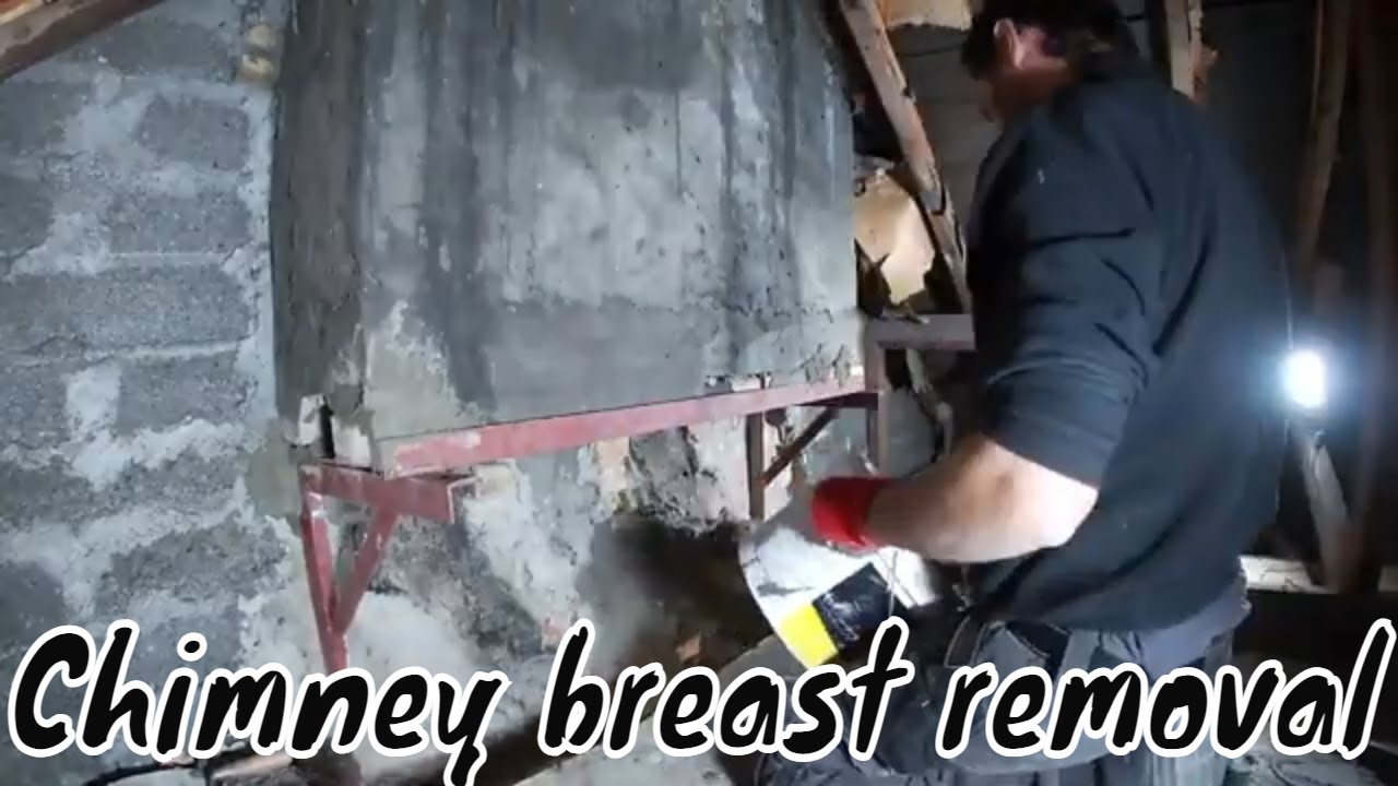 How to remove a chimney from inside a house