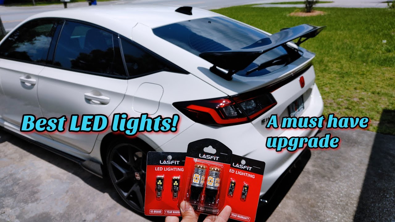 Honda Civic TypeR (FL5) 2023 года: как установить задние указатели поворота, лампы заднего хода и...