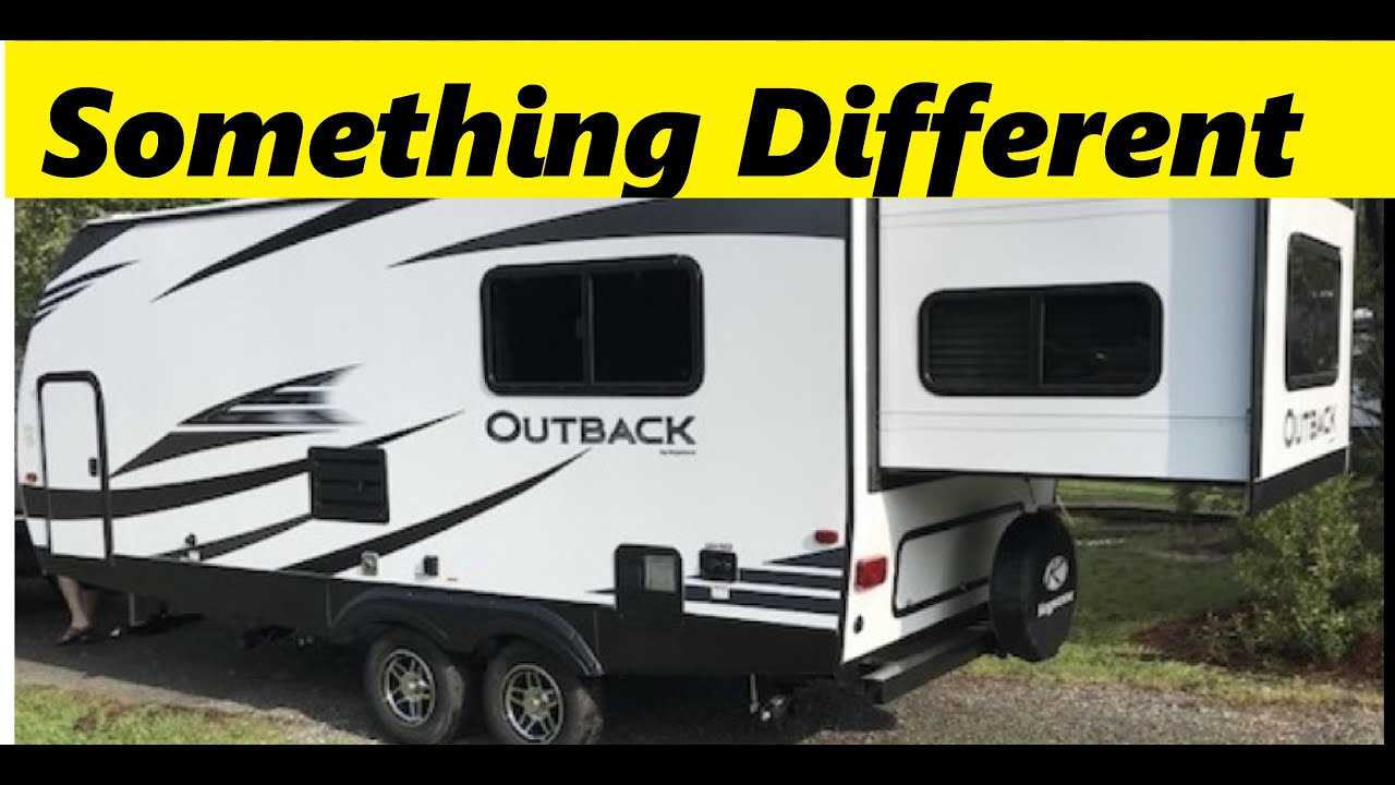 New RV 21OURS Keystone Outback, Rear Slideout