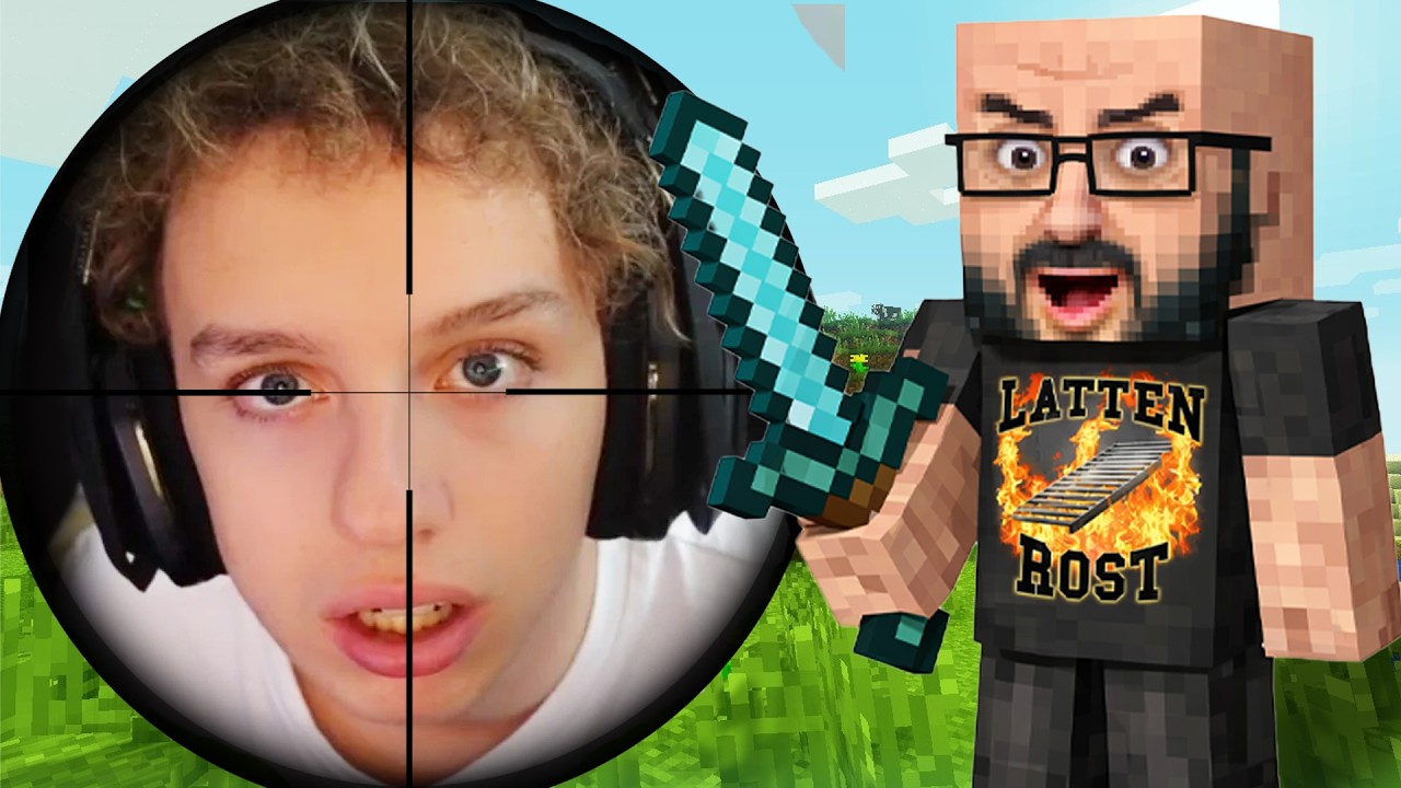ICH RAIDE LETSHUGOS MINECRAFT SMP SERVER?!?😱✂