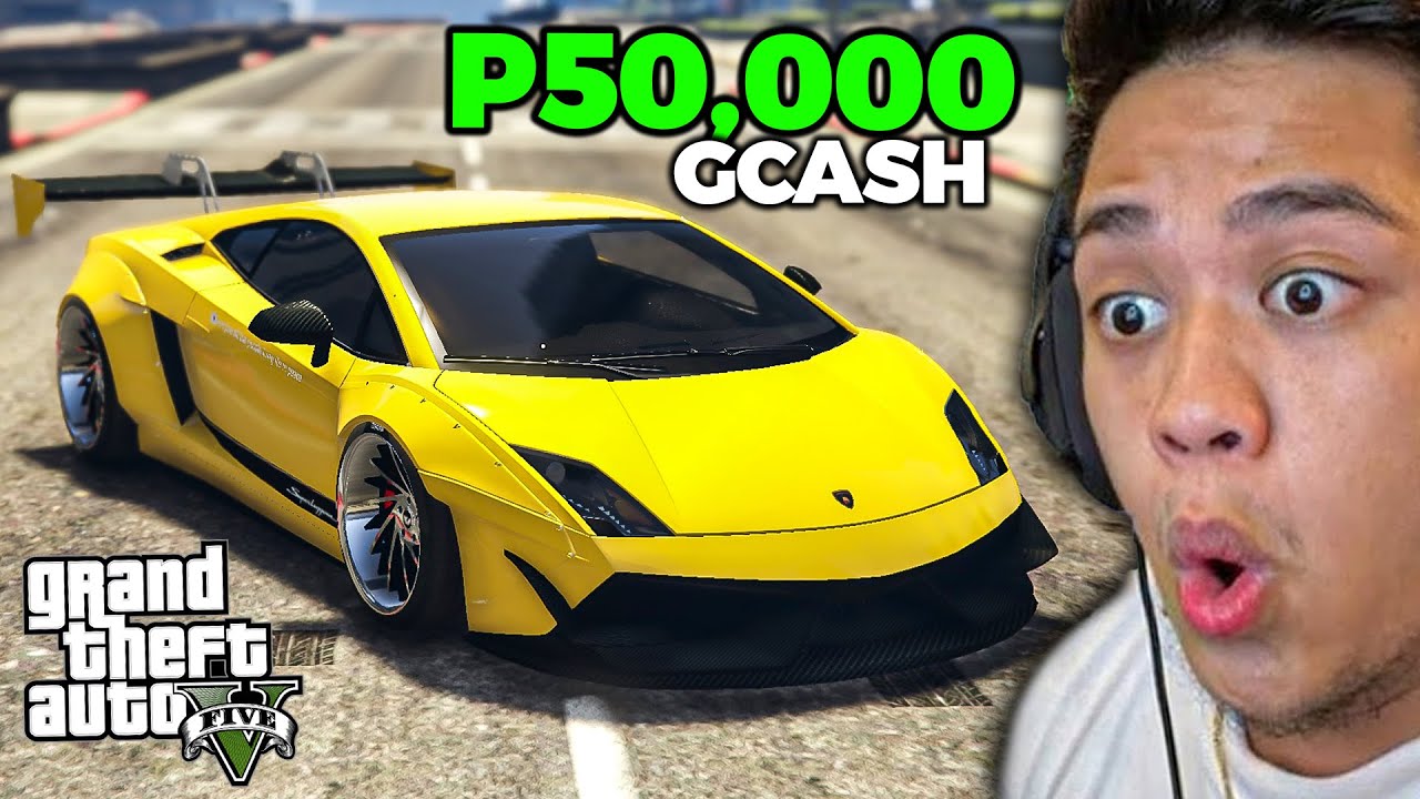 Buying Lamborghini SUPERCAR Gamit *GCASH*! (Ang Pag-Babalik) | GTA V ROLEPLAY