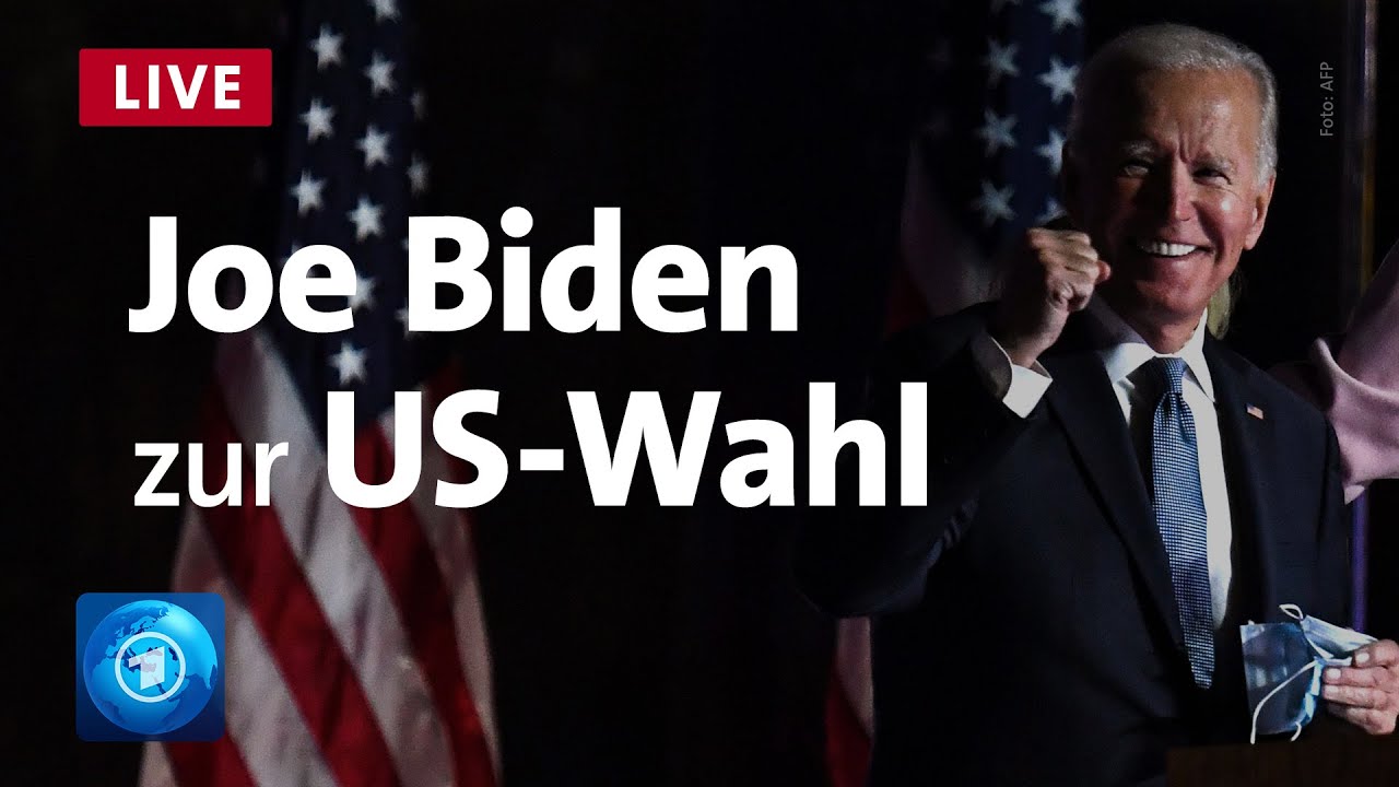 USA: Joe Biden &auml;u&szlig;ert sich zur Wahl-Ausz&auml;hlung