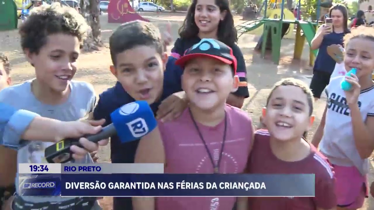 Rio Preto a divers&atilde;o &eacute; garantida nas f&eacute;rias da crian&ccedil;ada
