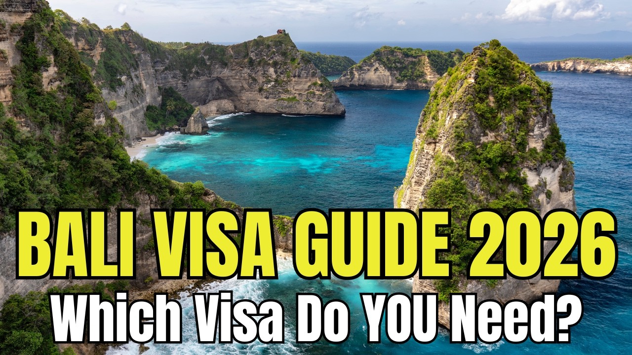 BALI VISA GUIDE 2026 | Which One YOU NEED? (Don't Make This Mistake!)