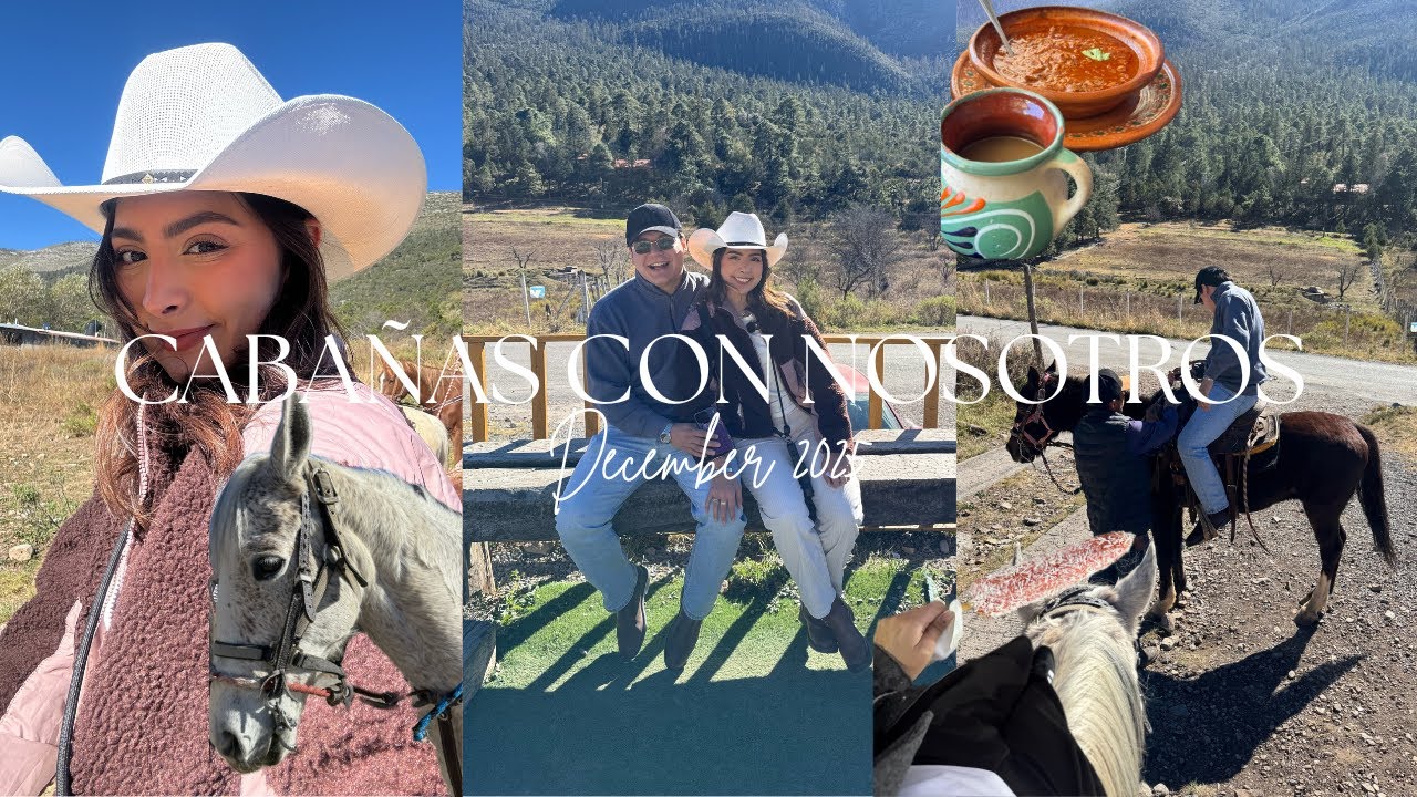 Cabañas, carretera, caballos y un fin juntos 🌟🤍:)
