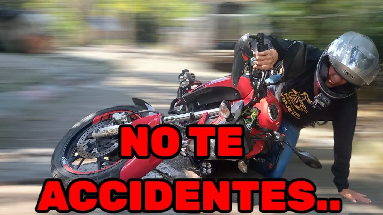 TRUCOS para NO ACCIDENTARSE en moto..