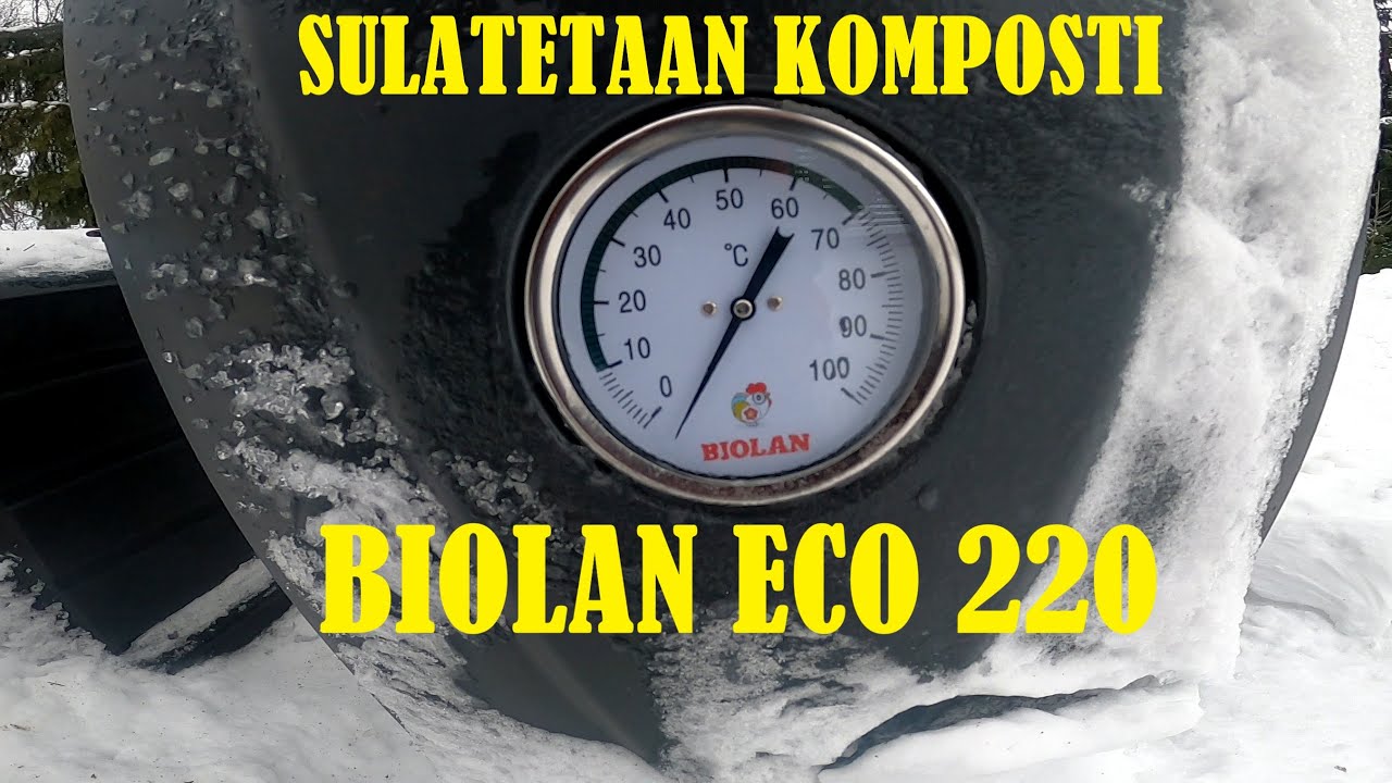 Biolan Eco 220 Kompostin sulatus