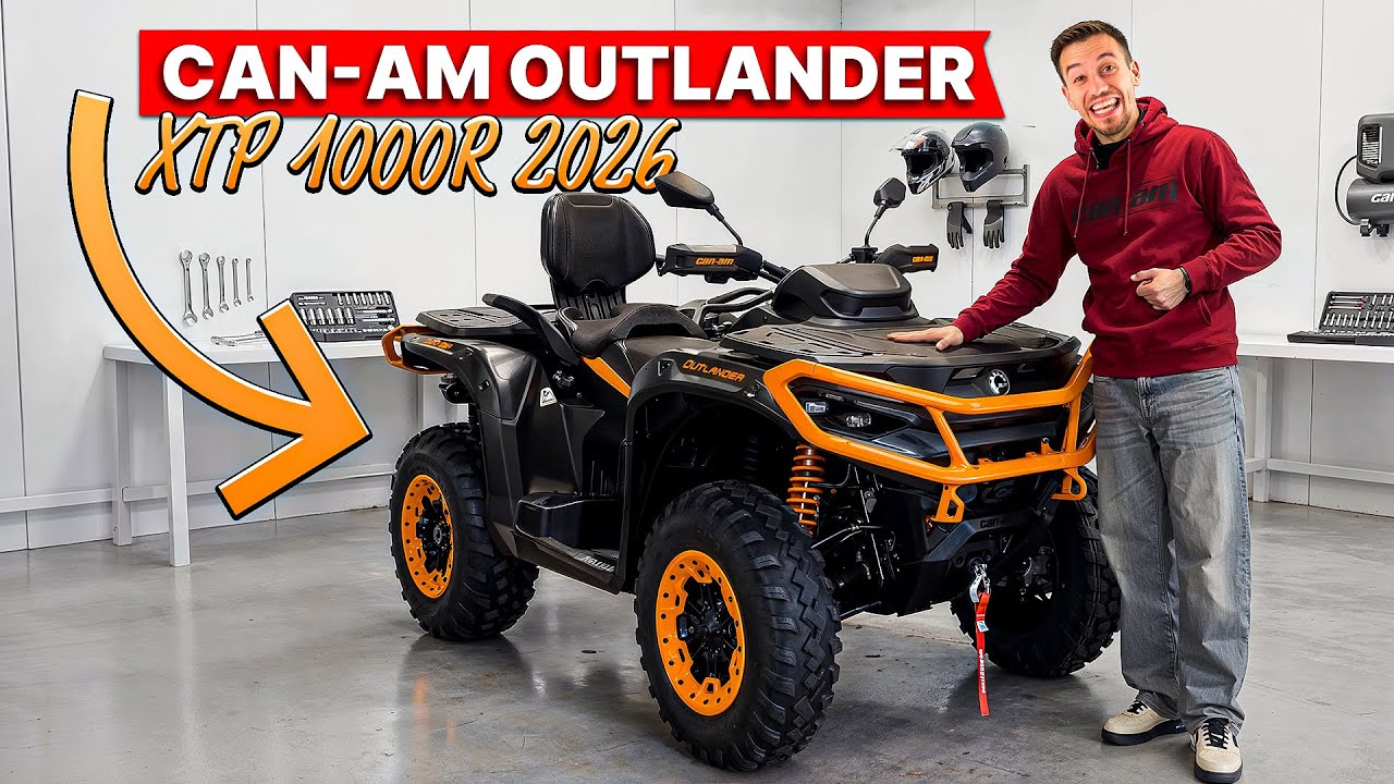 Prezentare NOUL Can-Am Outlander XTP  2026