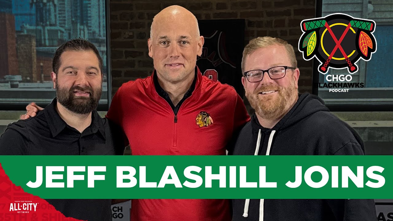 NEW Chicago Blackhawks Head Coach Jeff Blashill Joins the Show! | CHGO Blackhawks Podcast