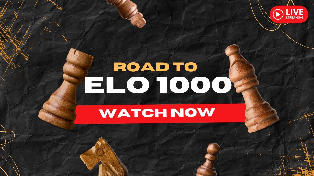 Day 1 of playing chess until reaching ELO 1000