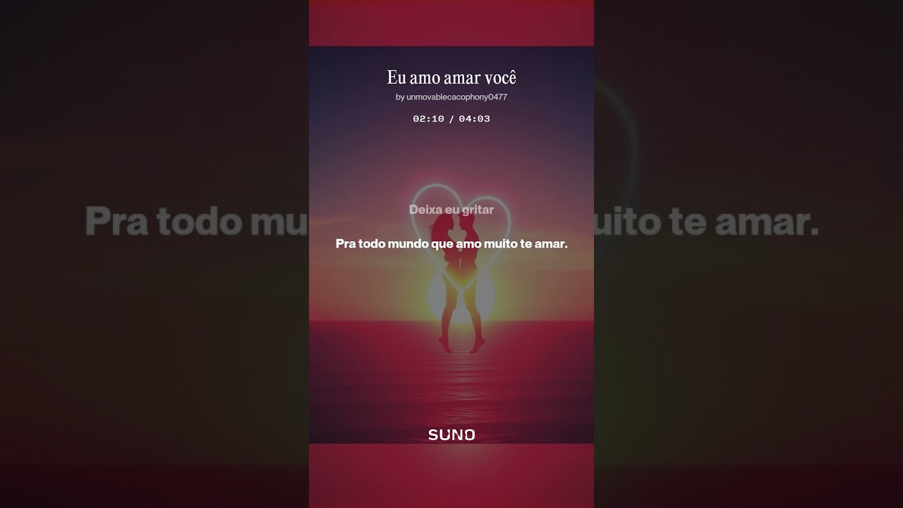 Eu amo amar você 