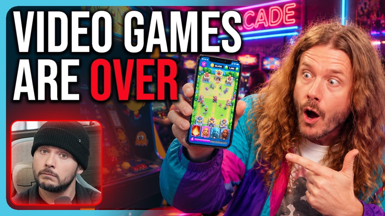 VIDEO GAMES ARE OVER